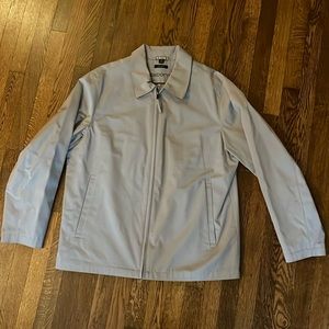 Tan Claiborne zip jacket